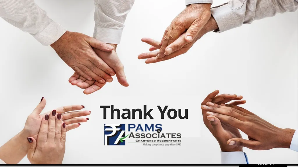 PROFESSIONAL TAX Prepared By PAMS Professional - slide 16 of 16