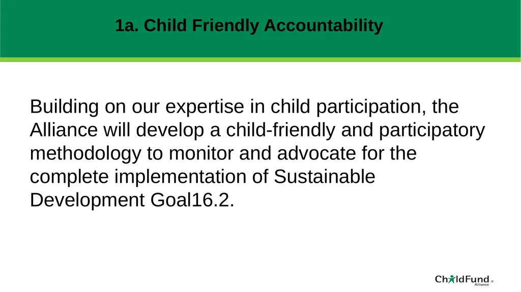 ChildFund Alliance Five Year Strategic Plan - slide 29 of 45