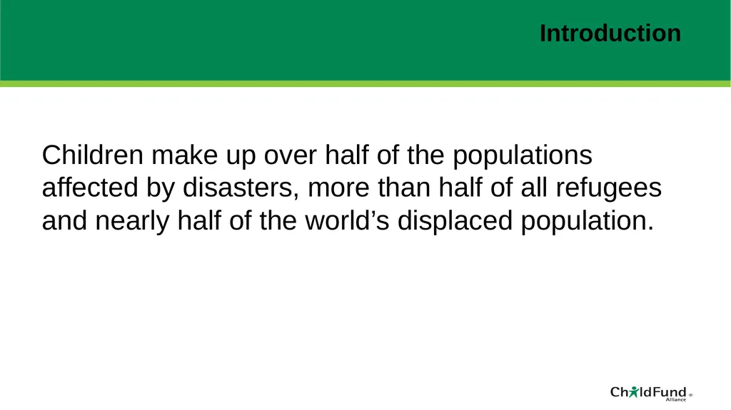 ChildFund Alliance Five Year Strategic Plan - slide 7 of 45