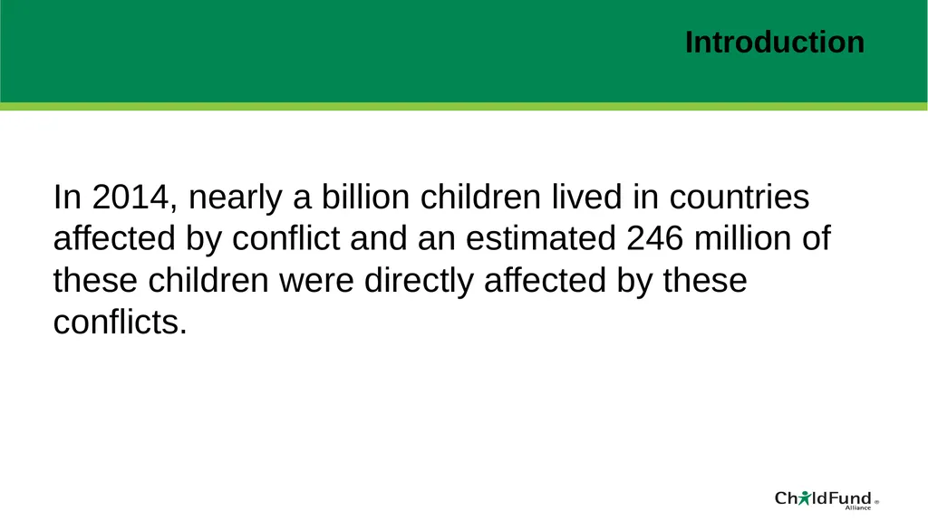 ChildFund Alliance Five Year Strategic Plan - slide 6 of 45