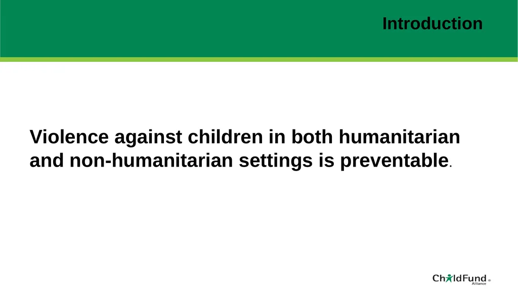 ChildFund Alliance Five Year Strategic Plan - slide 10 of 45