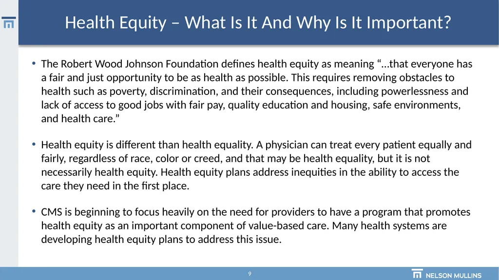 The Future of Value-Based Care and the Emerging - slide 9 of 11