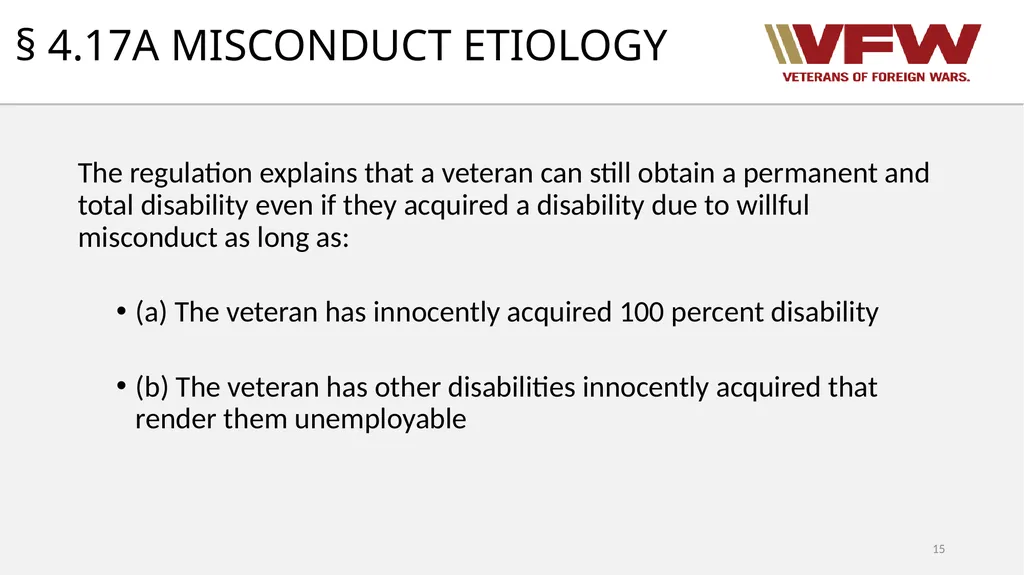 38 CFR Part 4 Schedule for Rating Disabilities 1 - slide 15 of 84