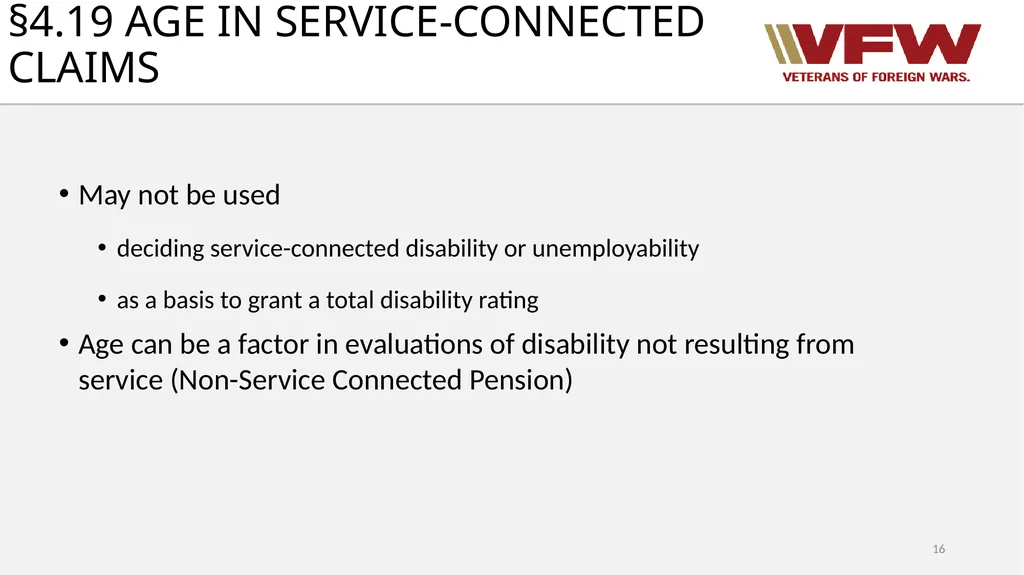 38 CFR Part 4 Schedule for Rating Disabilities 1 - slide 16 of 84
