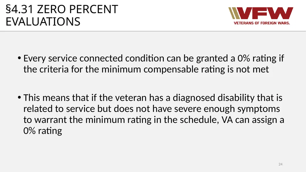 38 CFR Part 4 Schedule for Rating Disabilities 1 - slide 24 of 84