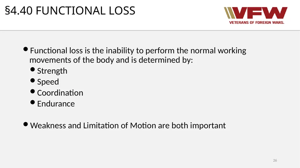 38 CFR Part 4 Schedule for Rating Disabilities 1 - slide 26 of 84