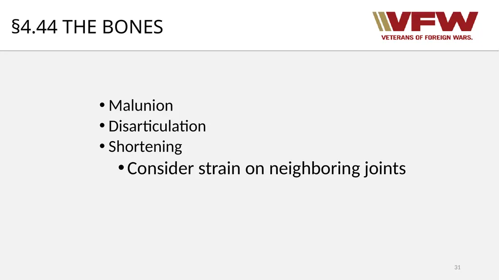 38 CFR Part 4 Schedule for Rating Disabilities 1 - slide 31 of 84