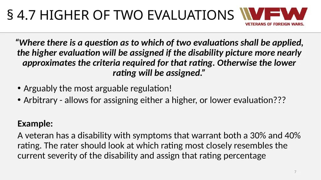 38 CFR Part 4 Schedule for Rating Disabilities 1 - slide 7 of 84