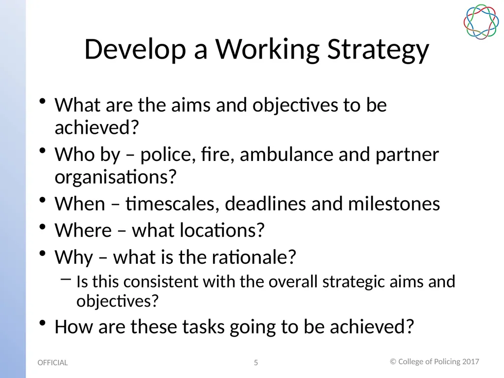 Multi-Agency Interoperability Training Operational - slide 5 of 8