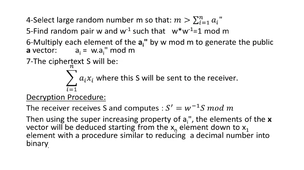 Public Key Cryptosystems: These public key - slide 7 of 11