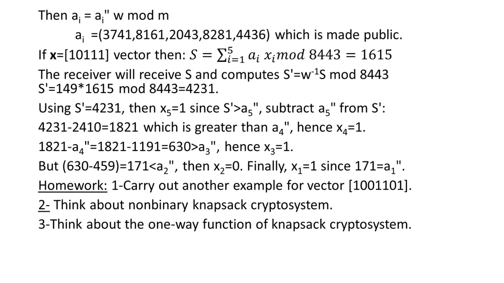 Public Key Cryptosystems: These public key - slide 9 of 11