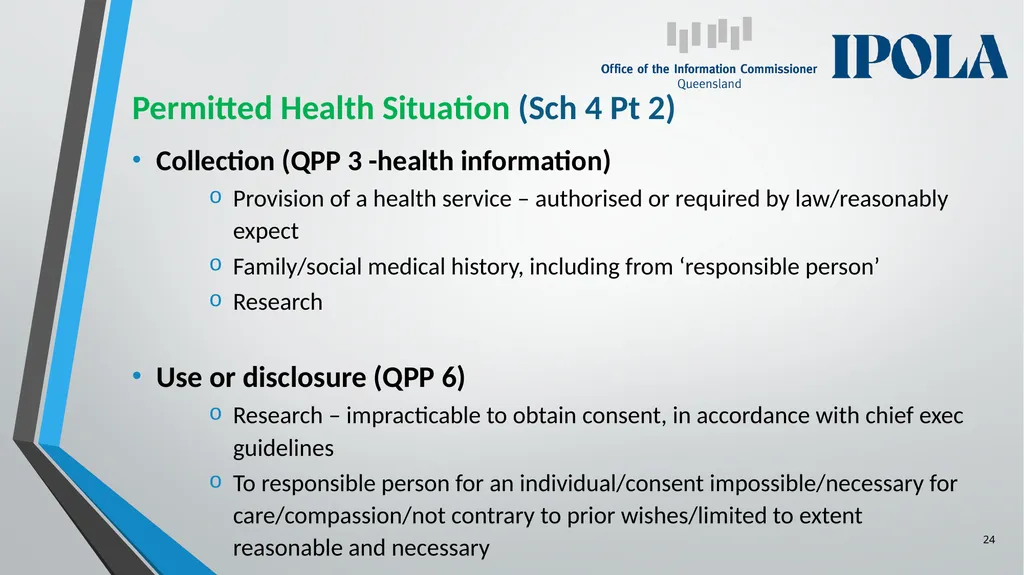 Information Privacy and Other Legislation - slide 24 of 30