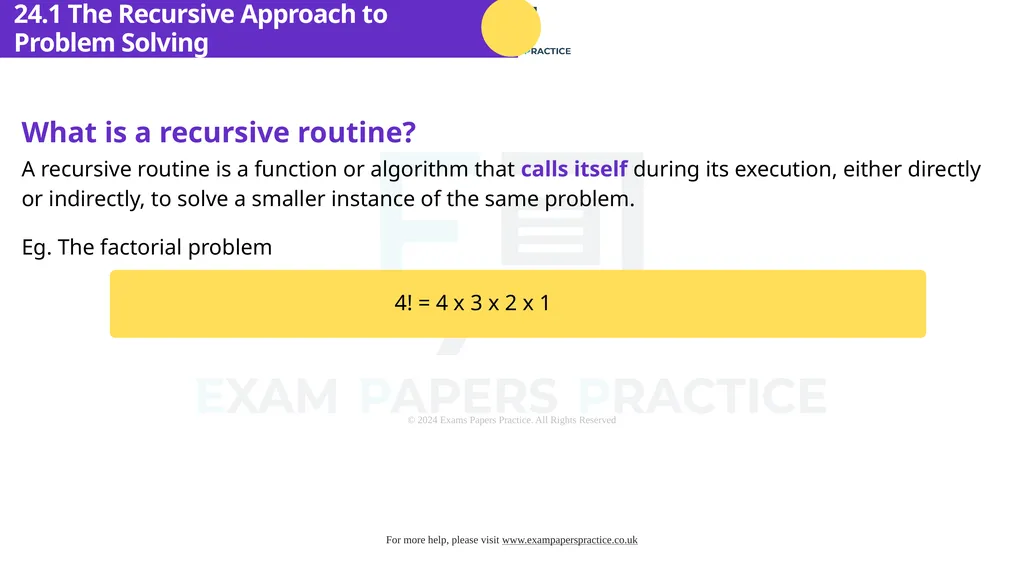 Cambridge International A Level Computer Science - slide 4 of 30