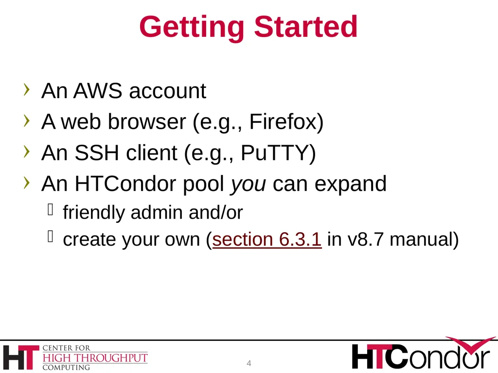 HTCondor Annex Elasticity with the Public Cloud - slide 4 of 23