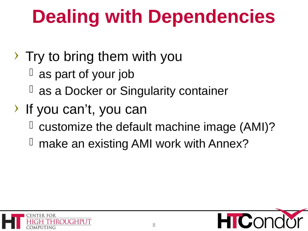 HTCondor Annex Elasticity with the Public Cloud - slide 8 of 23