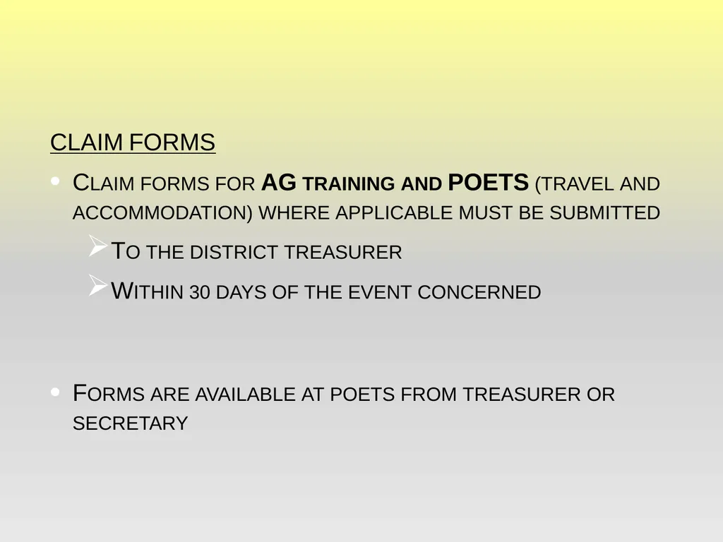 Rotary District 9370 District Finances AG Training - slide 4 of 22