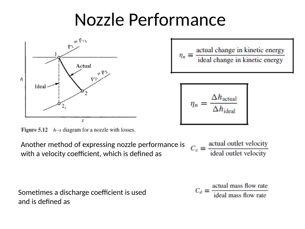 Isentropic flow through Nozzles The main idea of - slide 18 of 19