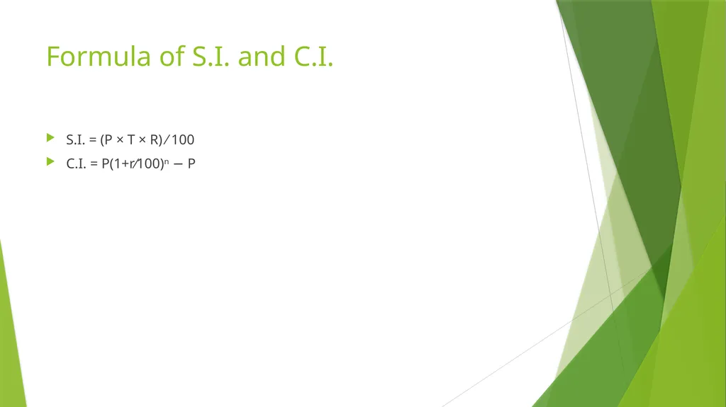Simple Interest and Compound Interest Nirmali - slide 4 of 7