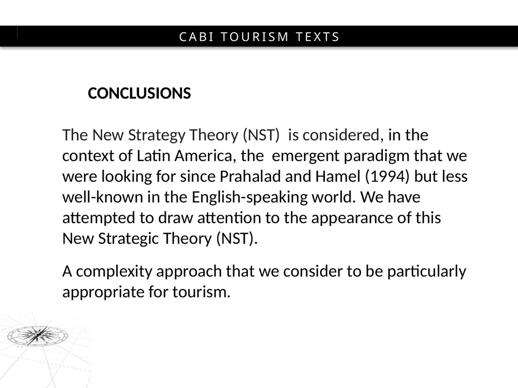 3rd Edition Strategic Management In Tourism Edited - slide 11 of 11