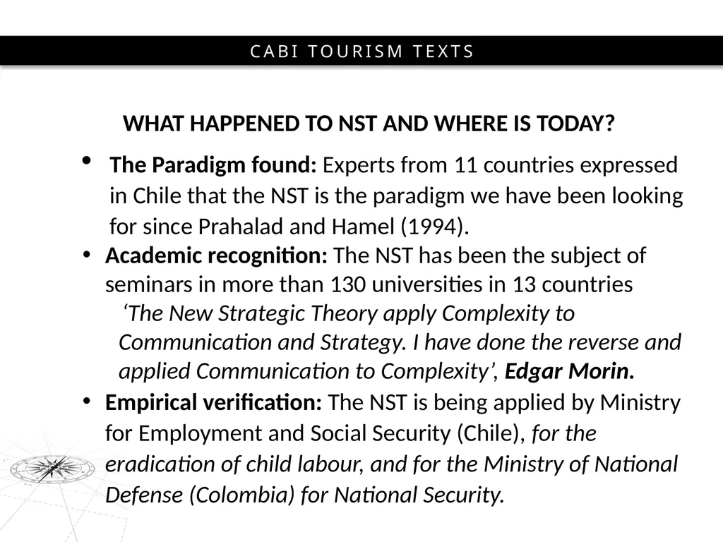 3rd Edition Strategic Management In Tourism Edited - slide 8 of 11