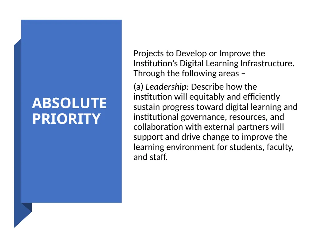 Digital Learning Infrastructure and IT - slide 5 of 27