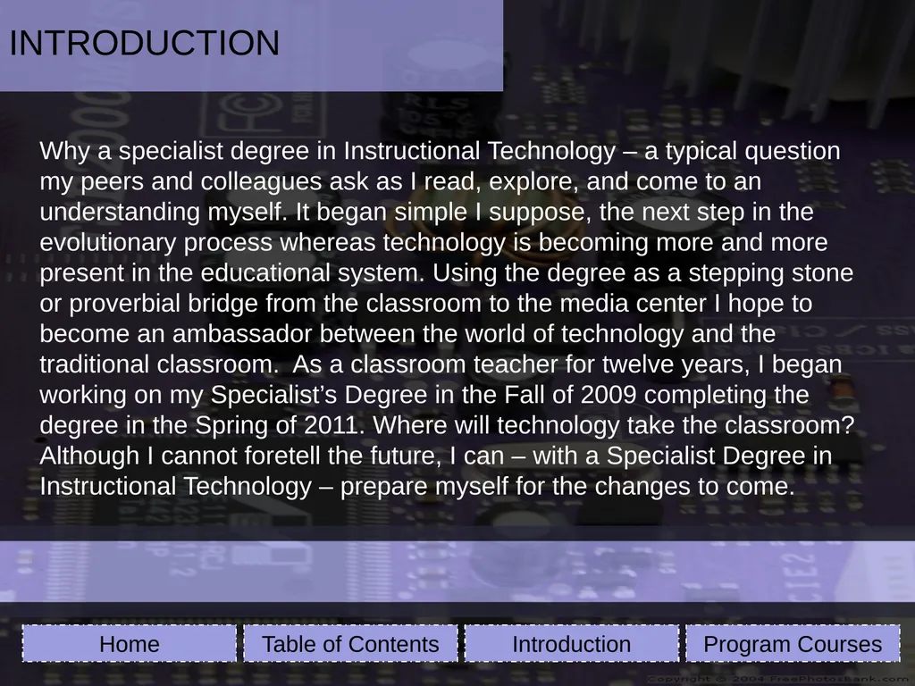 Kirk Checkwood Instructional Technology Specialist - slide 3 of 13