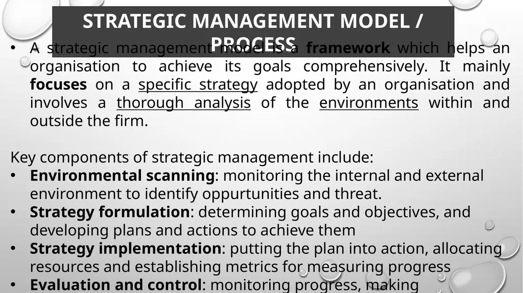 MODULE 1 OVERVIEW OF STRATEGIC MANAGEMENT Prof. - slide 10 of 43