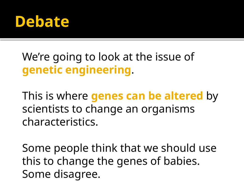Starter Question: What are genes? Why are they - slide 3 of 9