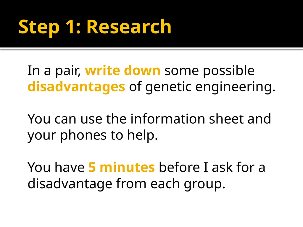 Starter Question: What are genes? Why are they - slide 5 of 9
