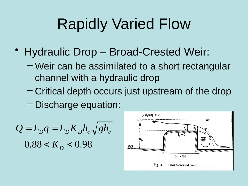 BAE 6333 – Fluvial Hydraulics Nonuniform Flow – - slide 6 of 17