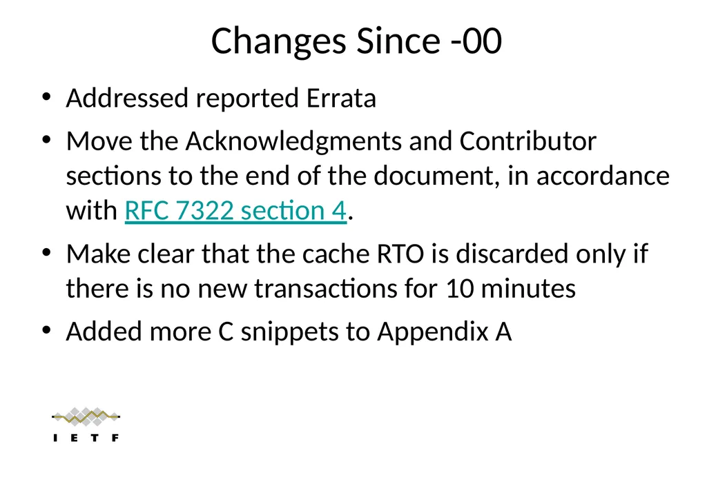 Session Traversal Utilities for NAT (STUN) IETF-92 - slide 2 of 10