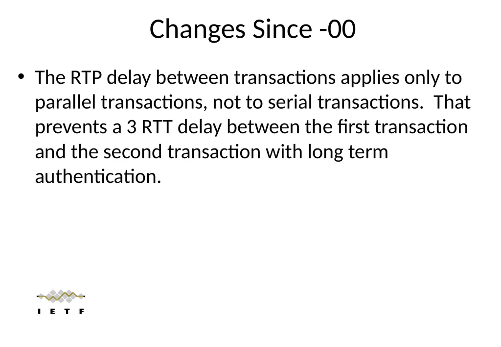 Session Traversal Utilities for NAT (STUN) IETF-92 - slide 5 of 10