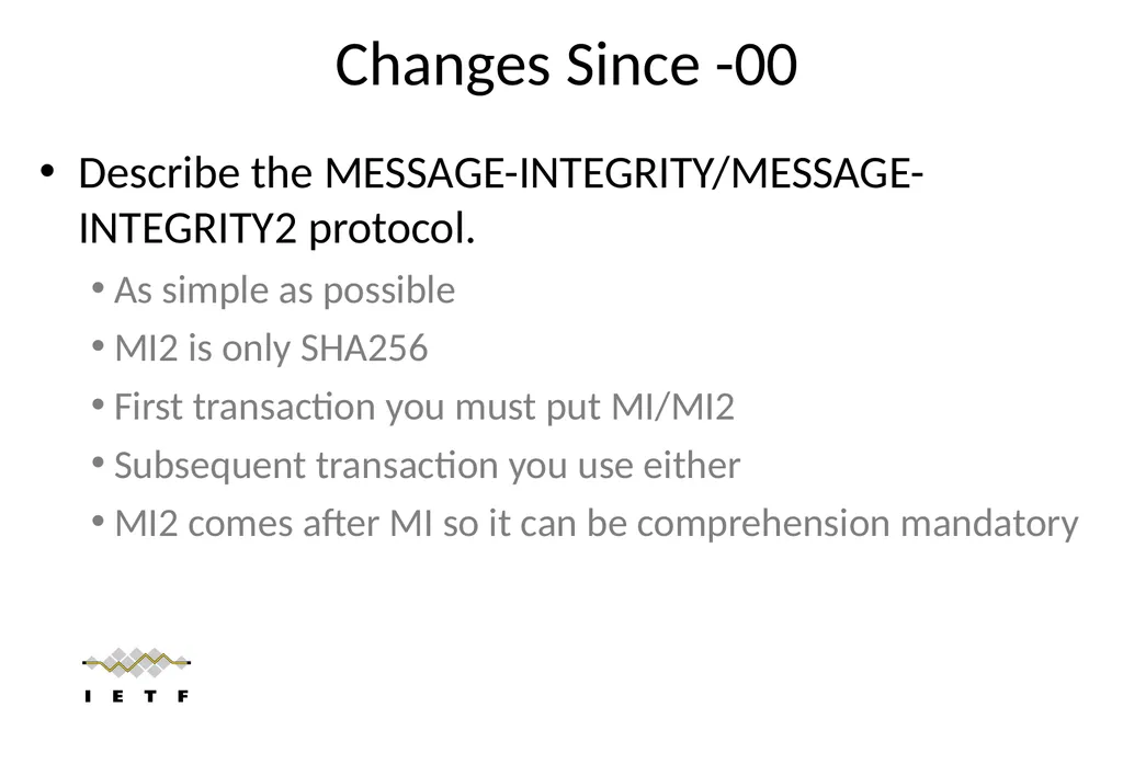 Session Traversal Utilities for NAT (STUN) IETF-92 - slide 7 of 10