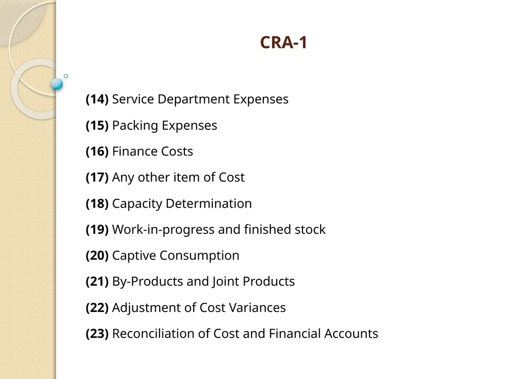 Cost Records & Audit Rules CMA (Dr.) BALWINDER - slide 54 of 55