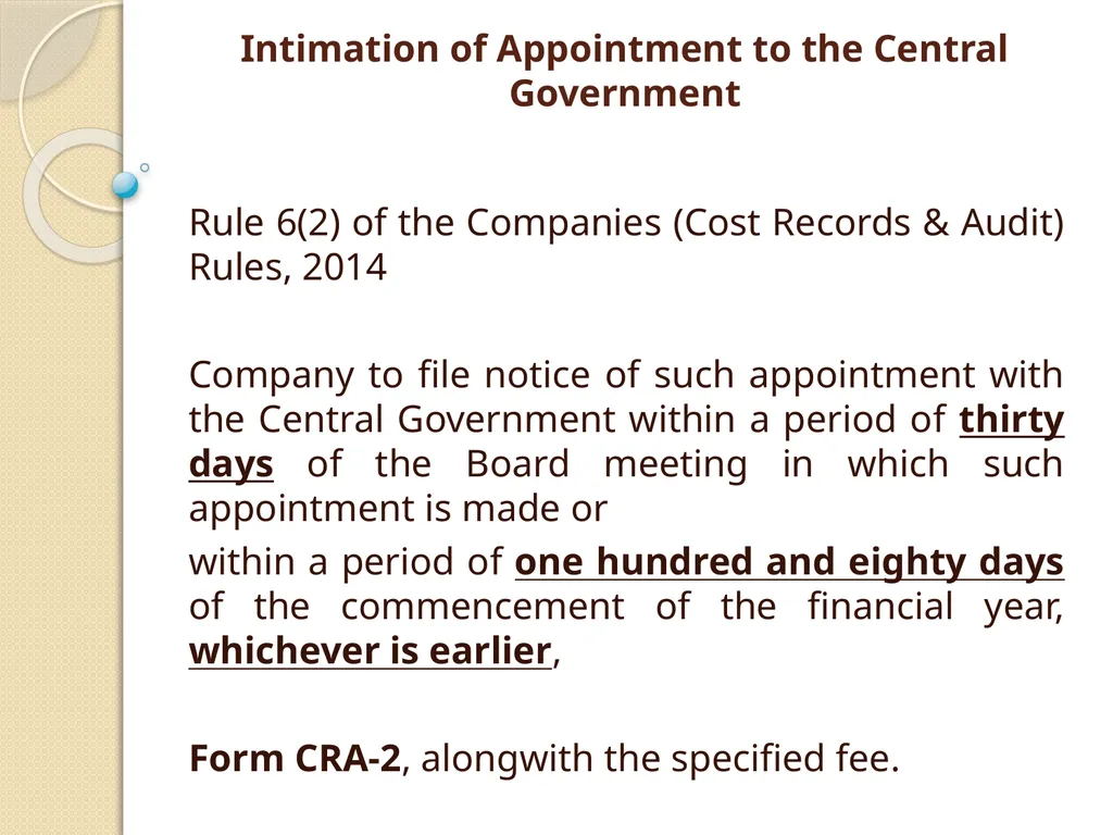 Cost Records & Audit Rules CMA (Dr.) BALWINDER - slide 41 of 55