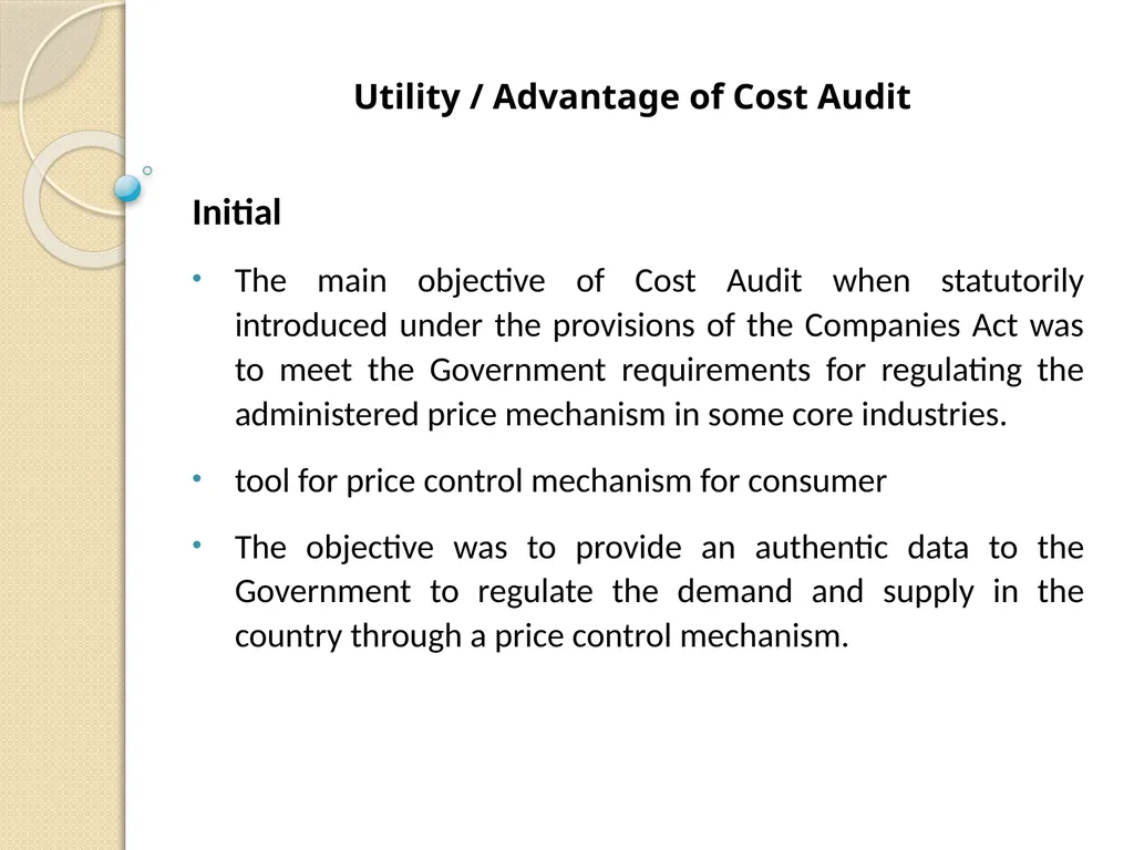 Cost Records & Audit Rules CMA (Dr.) BALWINDER - slide 11 of 55