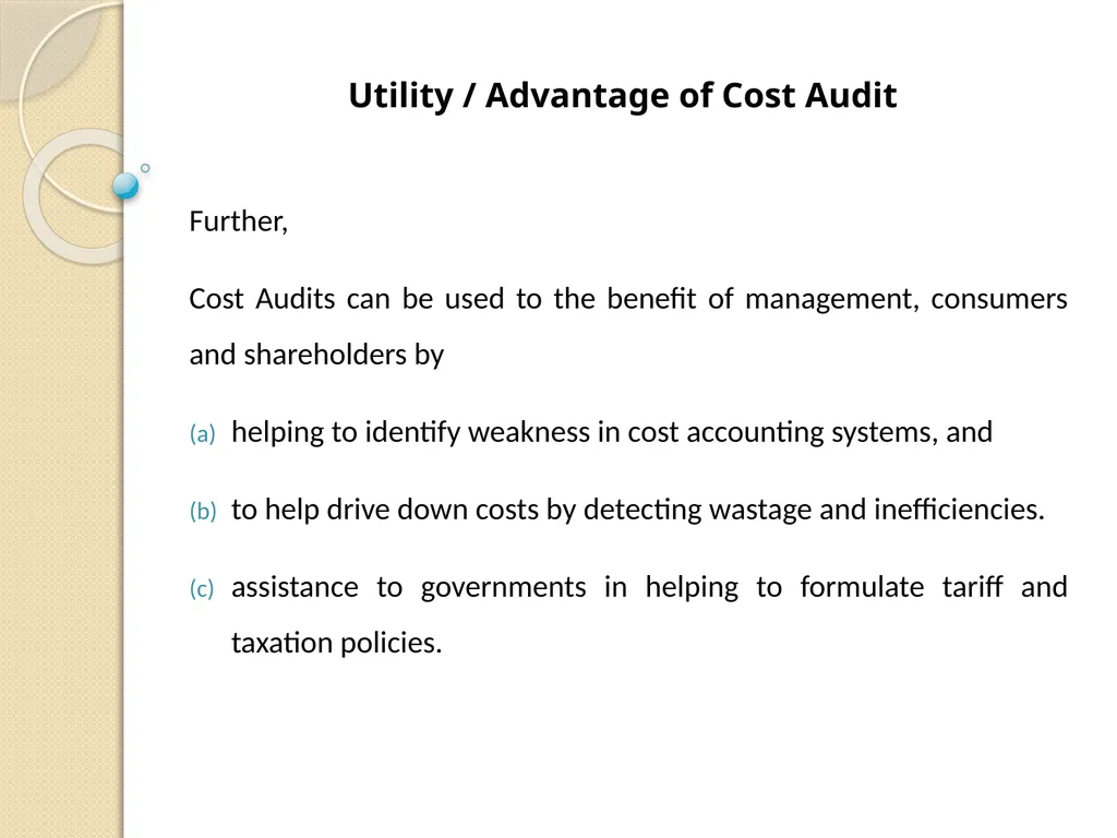 Cost Records & Audit Rules CMA (Dr.) BALWINDER - slide 14 of 55