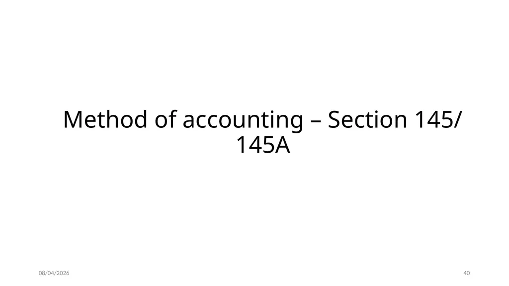 Direct Tax Implication on immovable properties and - slide 40 of 63