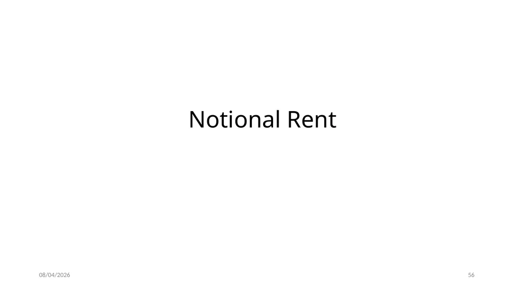 Direct Tax Implication on immovable properties and - slide 56 of 63