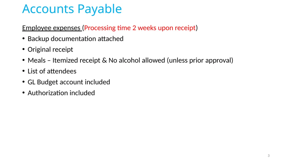 FINANCE LEARNING FORUM Presented by Finance - slide 3 of 14