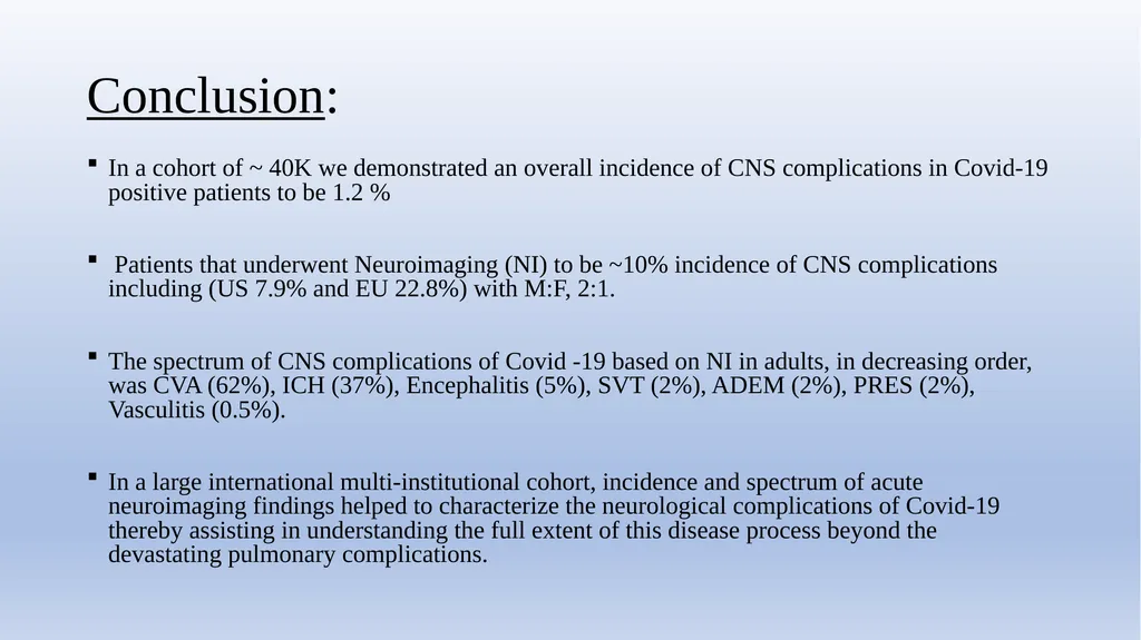 Retrospective Multicenter Study Of The - slide 19 of 20
