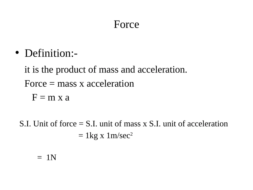 Chapter No. 02 Force Systems C203.2 Differentiate - slide 2 of 4