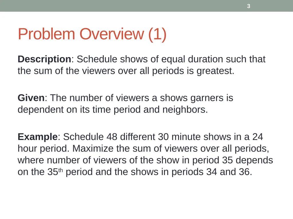 Broadcast Programming Paul Parker Donald McKinnon - slide 3 of 12