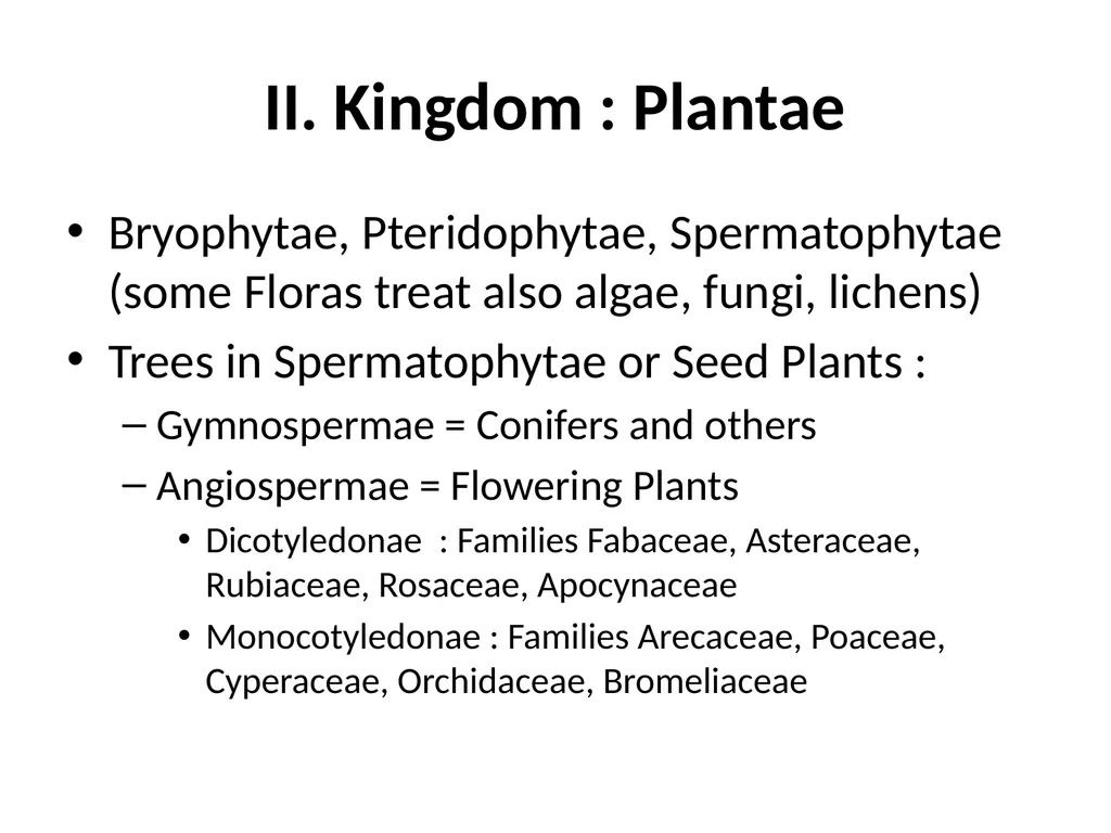 Plants and trees in the Guiana Shield Setting the - slide 6 of 17