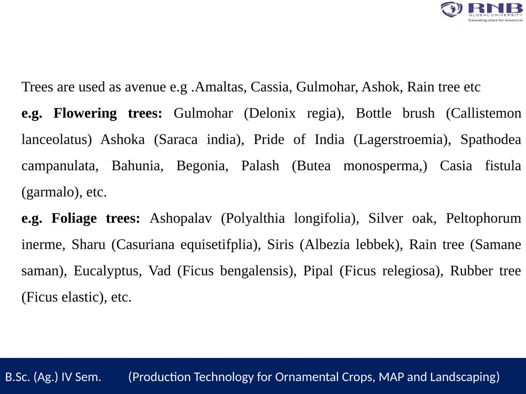 Course Name- Production Technology for Ornamental - slide 10 of 14