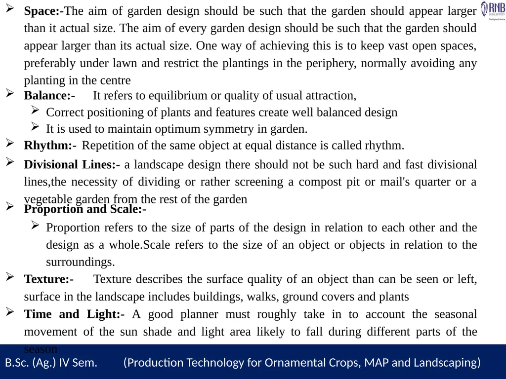 Course Name- Production Technology for Ornamental - slide 5 of 14