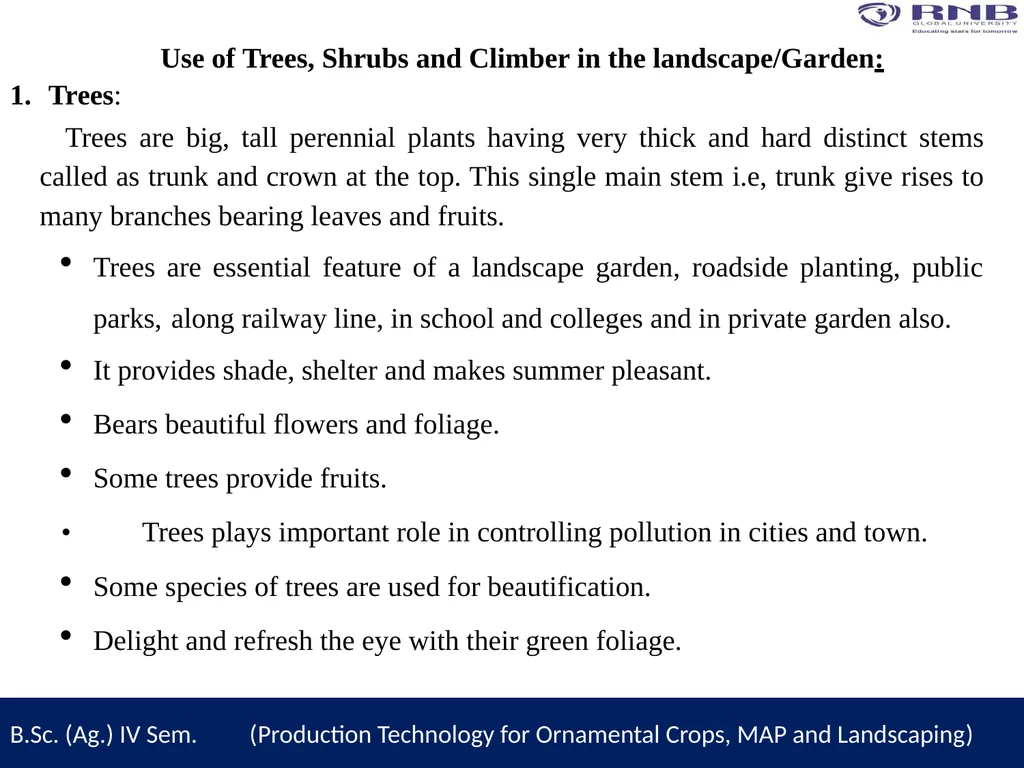 Course Name- Production Technology for Ornamental - slide 9 of 14