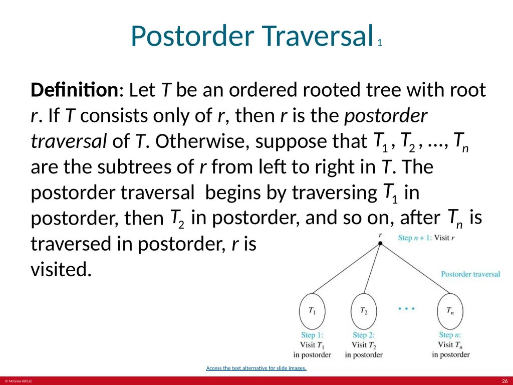 Trees Chapter 11 With Question/Answer Animations © - slide 26 of 44