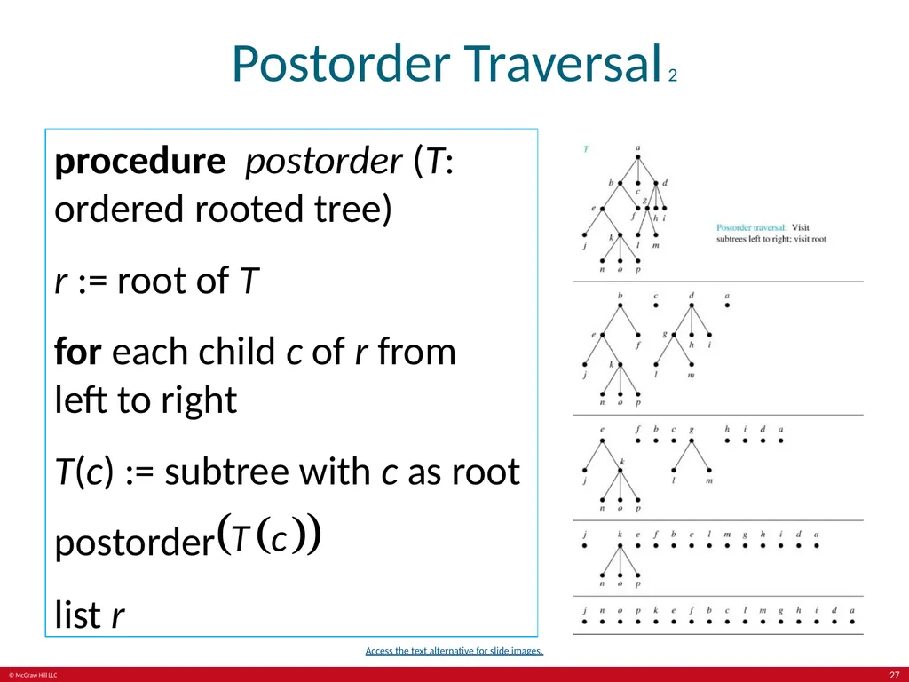 Trees Chapter 11 With Question/Answer Animations © - slide 27 of 44