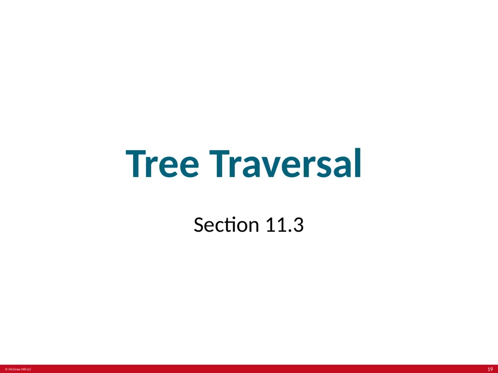 Trees Chapter 11 With Question/Answer Animations © - slide 19 of 44